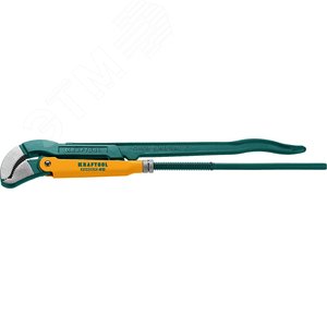 KRAFTOOL PANZER-45, №4, 3″, 670 мм, трубный ключ с изогнутыми губками (2735-30)