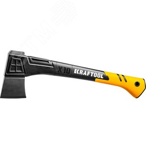 KRAFTOOL X10, 750/1000 г, в чехле, 450 мм, универсальный топор (20660-10)
