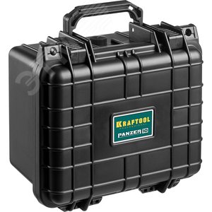 KRAFTOOL PANZER-10, 270 х 240 х 170 мм, (10″), IP55, ударопрочный пластиковый ящик (38251-10)