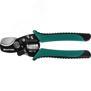 KRAFTOOL RC-11, 2 в 1, кабельные ножницы (22696-2)