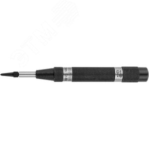 KRAFTOOL 125 мм, 2 мм, высокоточный автоматический кернер со сменными наконечниками (21425-12)