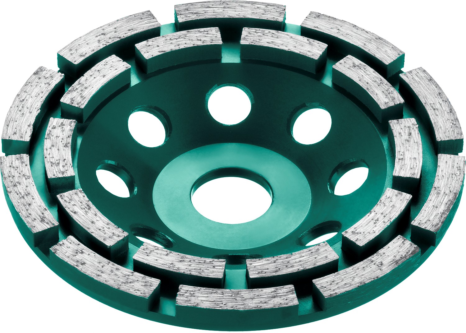 KRAFTOOL Double, d 125 мм, двухрядная алмазная шлифовальная чашка, INDUSTRIAL (33369-125)