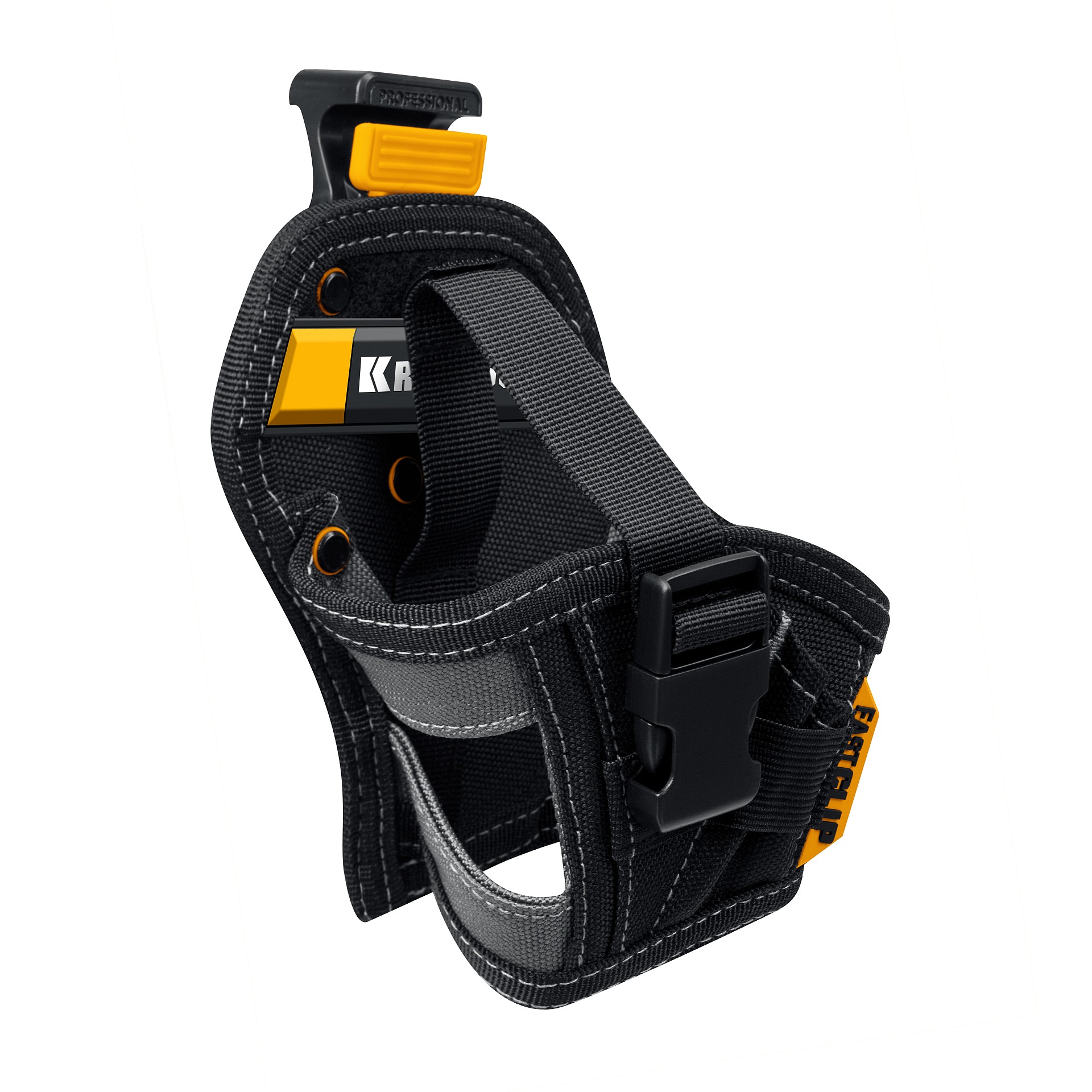 KRAFTOOL KH-5C кобура для шуруповерта с быстросъёмным креплением FastClip, компактная (38770)