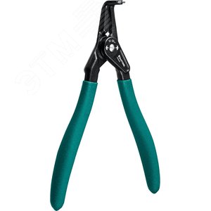 KRAFTOOL 180 мм, изогнутые губки, внешний, съемник стопорных колец (22812-4)