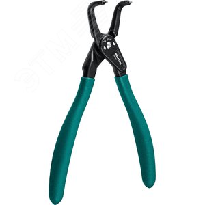 KRAFTOOL 180 мм, изогнутые губки, внутренний, съемник стопорных колец (22812-2)