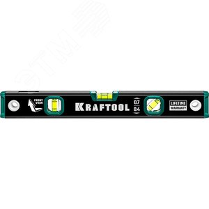 KRAFTOOL 400 мм, с зеркальным глазком, уровень (34781-40)