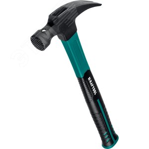 KRAFTOOL Fiberglass-M, 560 г, столярный молоток-гвоздодёр (20265-56)