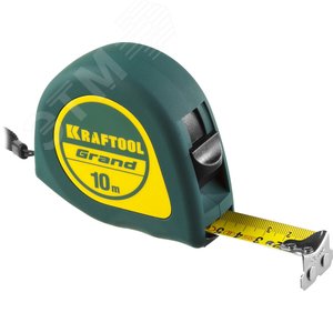KRAFTOOL Grand, 10 м х 25 мм, рулетка (34022-10-25)