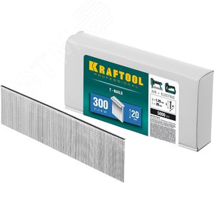 KRAFTOOL тип 18GA (47/300/F) 20 мм, 5000 шт, гвозди для нейлера (31785-20)