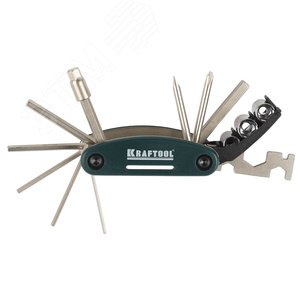 KRAFTOOL 17-в-1, набор для обслуживания велосипеда (26182-H16)