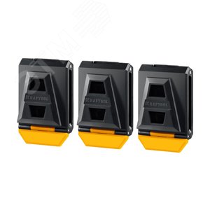 KRAFTOOL KC-3 клипсы для системы быстрого крепления FastClip, 3 шт. (38779)