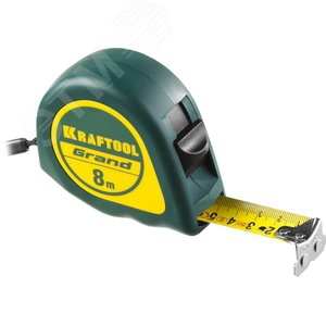 KRAFTOOL Grand, 8 м х 25 мм, рулетка (34022-08-25)