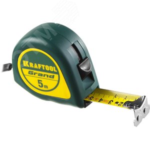 KRAFTOOL Grand, 5 м х 25 мм, рулетка (34022-05-25)