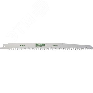 KRAFTOOL S1531L, по дереву, шаг 5-6.5 мм, 240 мм, полотно для сабельной пилы (159717)