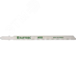 KRAFTOOL T318B, EU-хвост., по металлу HSS, шаг 2 мм, 110 мм, 2 шт, полотна для лобзика (159552-2)