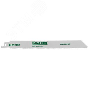 KRAFTOOL S1122VF, по дереву и металлу, Bi-Met, шаг 1.8-2.5 мм, 180 мм, полотно для сабельной пилы (159705-U-18)