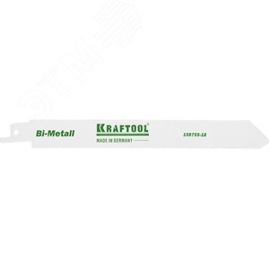 KRAFTOOL S1122EF, по металлу, Bi-Met,шаг 1.4 мм, 180 мм, полотно для сабельной пилы (159755-18)