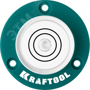 KRAFTOOL BULL'S EYE (БЫЧИЙ ГЛАЗ), d 49 мм, поверхностный магнитный уровень (34789)