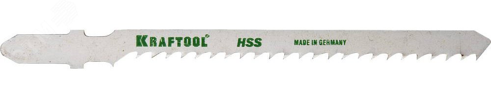 KRAFTOOL T227D, EU-хвост., по металлу HSS, фигурныйрез,шаг 3 мм, 75 мм, 2 шт, полотна для лобзика (159558-3)