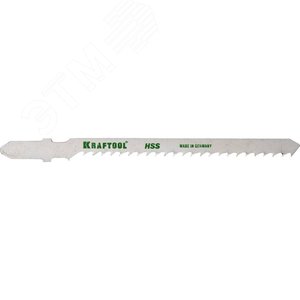 KRAFTOOL T227D, EU-хвост., по металлу HSS, фигурныйрез,шаг 3 мм, 75 мм, 2 шт, полотна для лобзика (159558-3)
