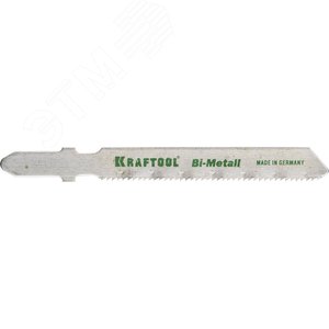 KRAFTOOL T118AF, EU-хвост., по металлу Bi-Met, шаг 1.2 мм, 50 мм, 2 шт, полотна для лобзика (159555-1.2)