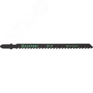 KRAFTOOL T344D, EU-хвост., по дереву, быстрый рез, шаг 4 мм, 110 мм, 2 шт, полотна для лобзика (159522-4)