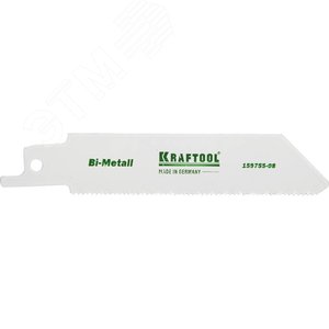 KRAFTOOL S522EF, по металлу, Bi-Met,шаг 1.4 мм, 80 мм, полотно для сабельной пилы (159755-08)