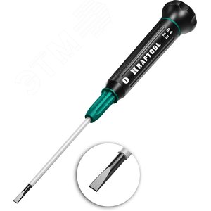 KRAFTOOL Precision, SL2.5, отвертка для точных работ (25681-2.5)