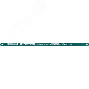 KRAFTOOL Alligator-24, 24 TPI, 300 мм, биметаллическое гибкое полотно по металлу (15942-24)