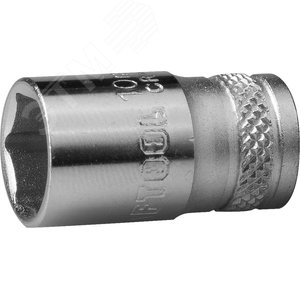 KRAFTOOL FLANK, 1/4″, 10 мм, торцовая головка (27815-10)