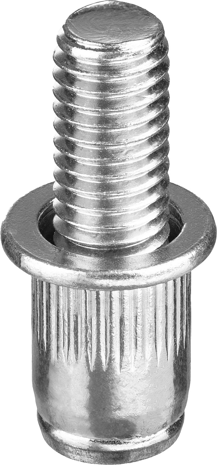 KRAFTOOL Bolt, М4 x 8 мм, штифт 10 мм, 200 шт, стальные винтовые заклепки (311709-04-10)
