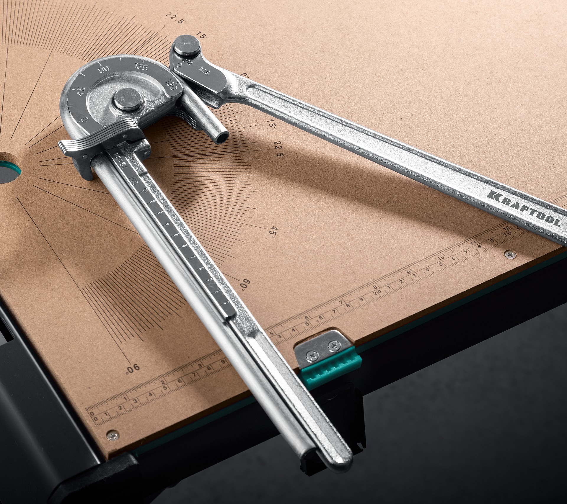 KRAFTOOL Кованый рычажный трубогиб для нержавеющей стали (23508-12)