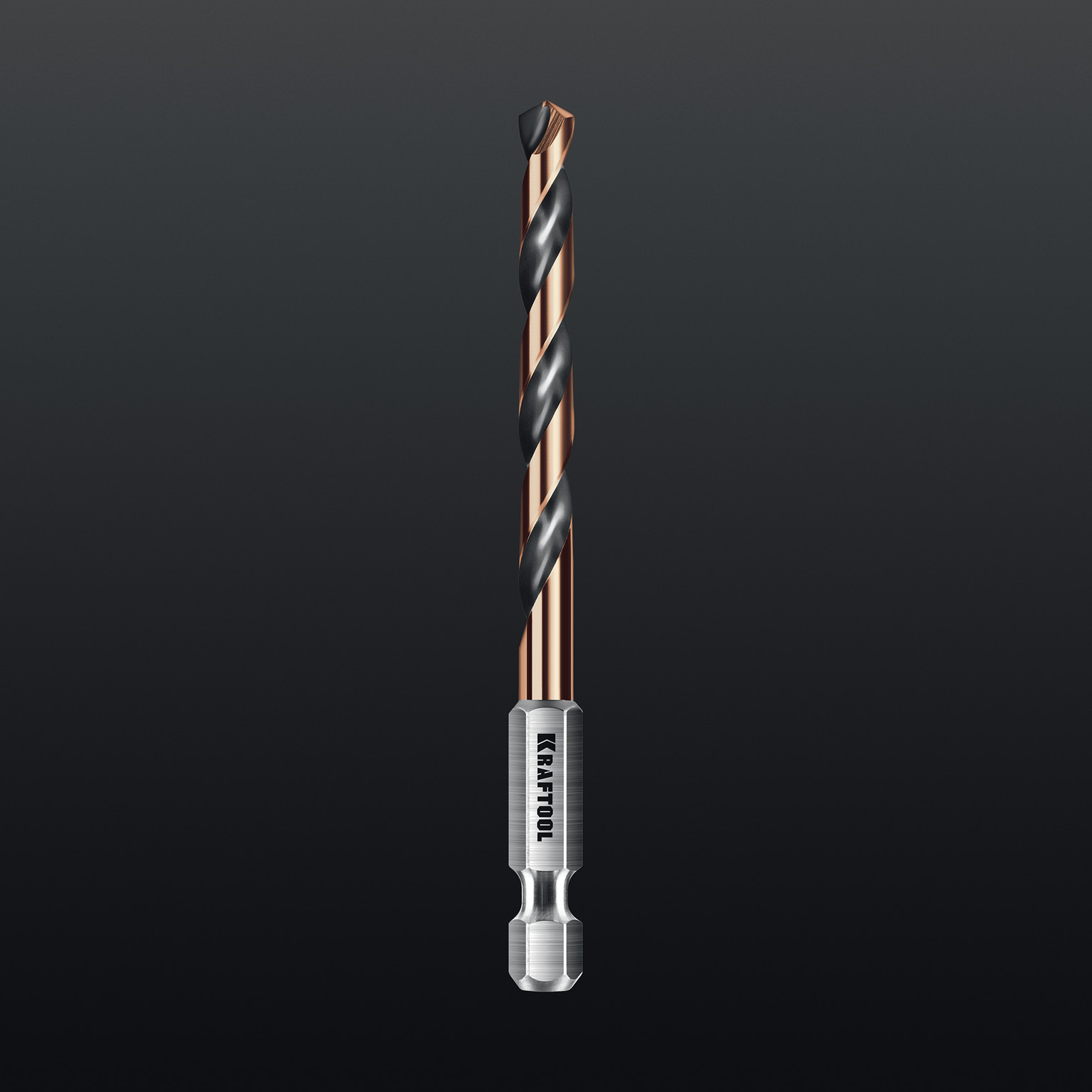 KRAFTOOL НЕХ-1/4″, 5 шт, набор сверл по металлу для винтовёртов и шуруповертов IMPACT READY (29652-H5)