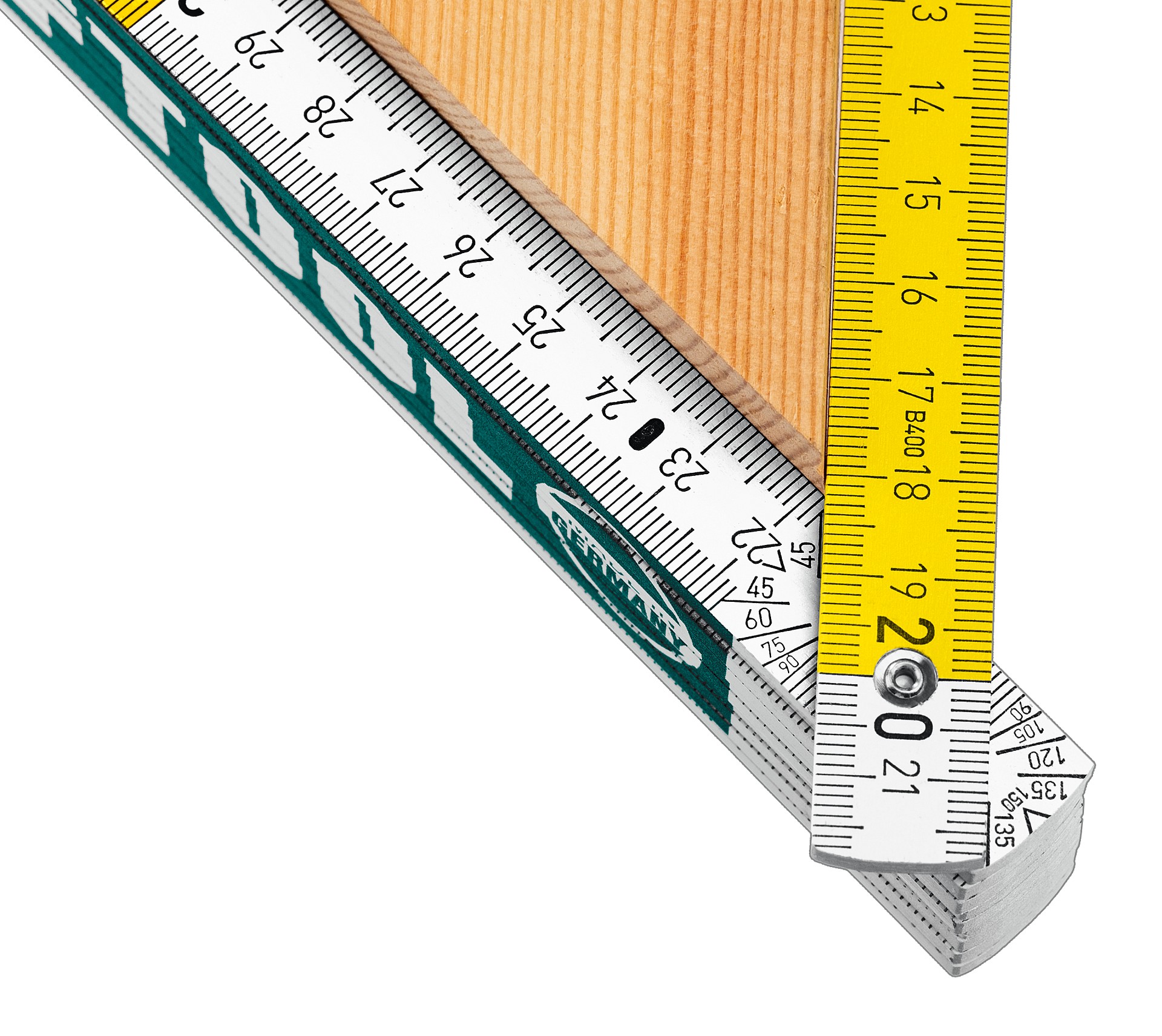 KRAFTOOL PRO-90 Kontakt, 2.4 м, профессиональный складной деревянный метр (34729)