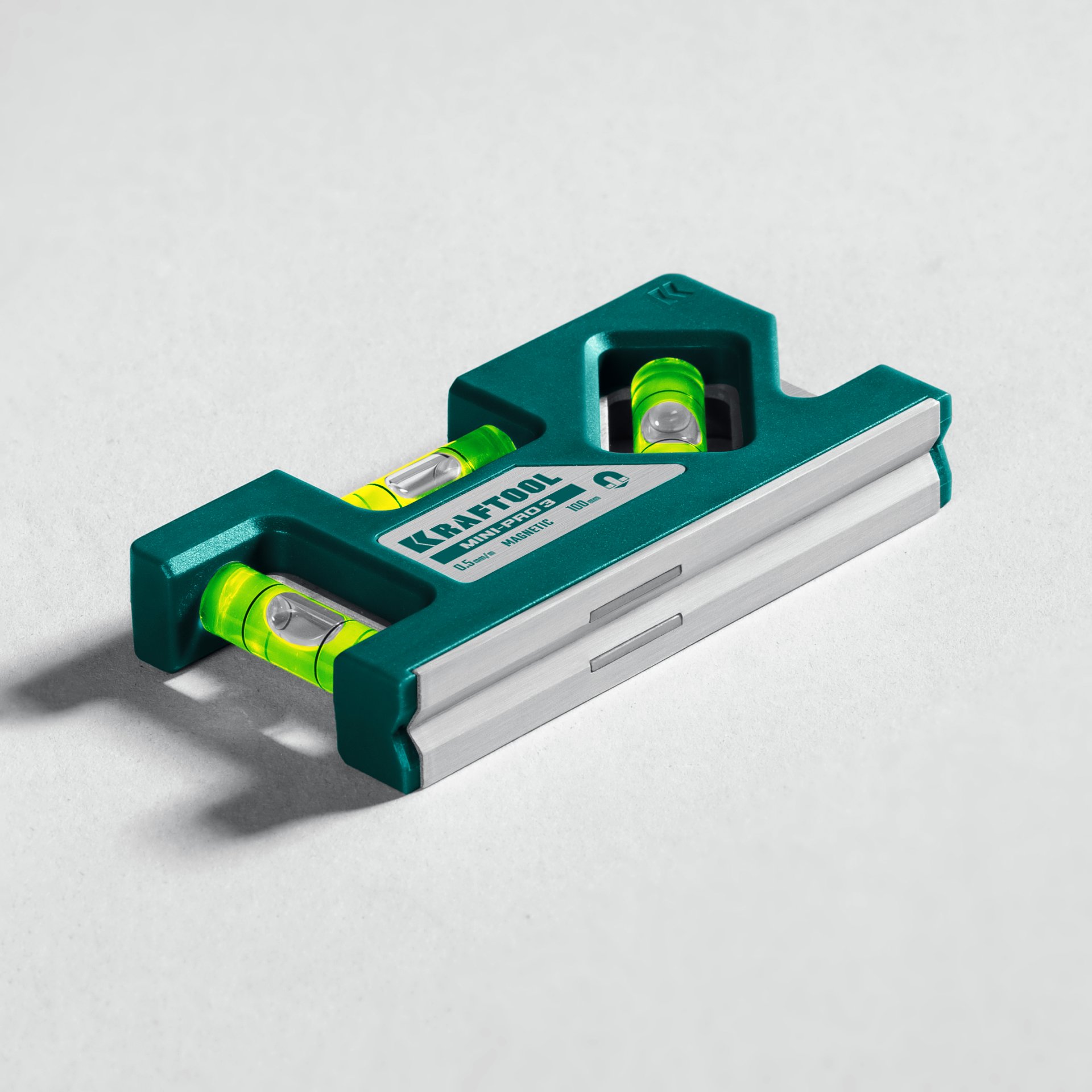 KRAFTOOL Mini-Pro 3, 100 мм, магнитный компактный уровень (34861-010)