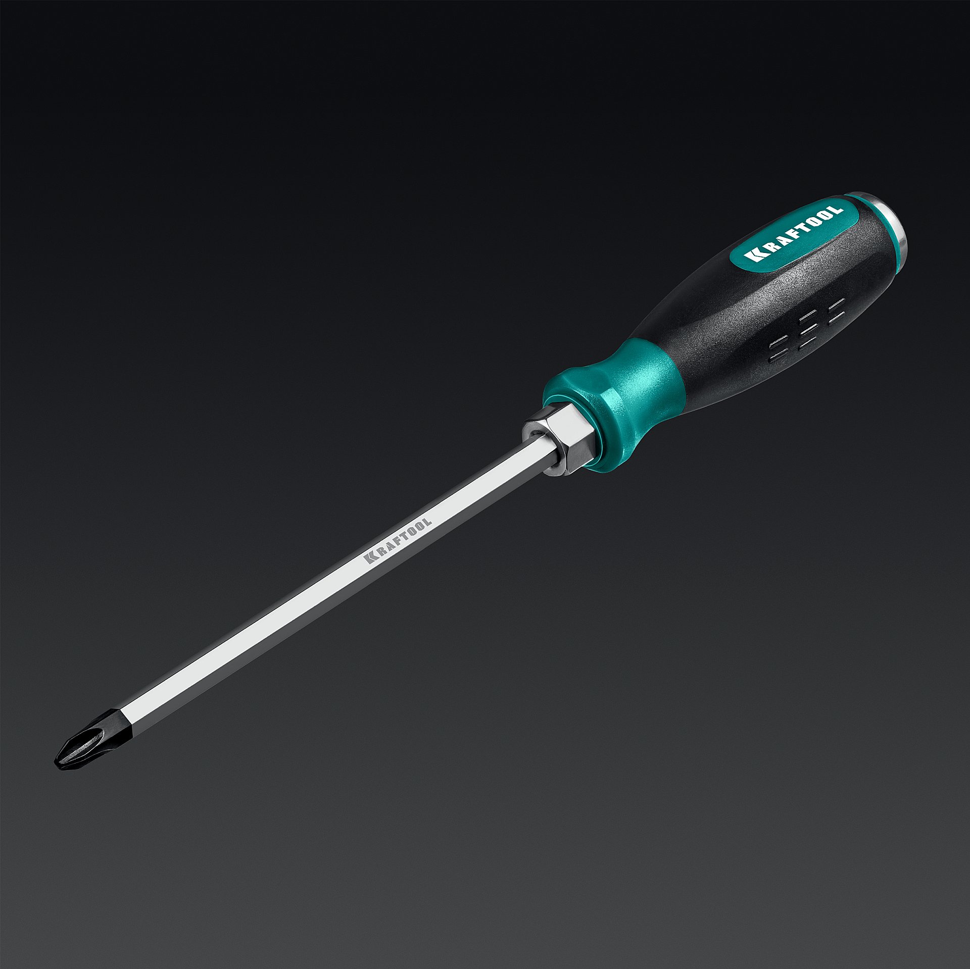 KRAFTOOL IMPACT PH 4, сквозной стержень Cr-Mo, ударная отвертка (250034-4)