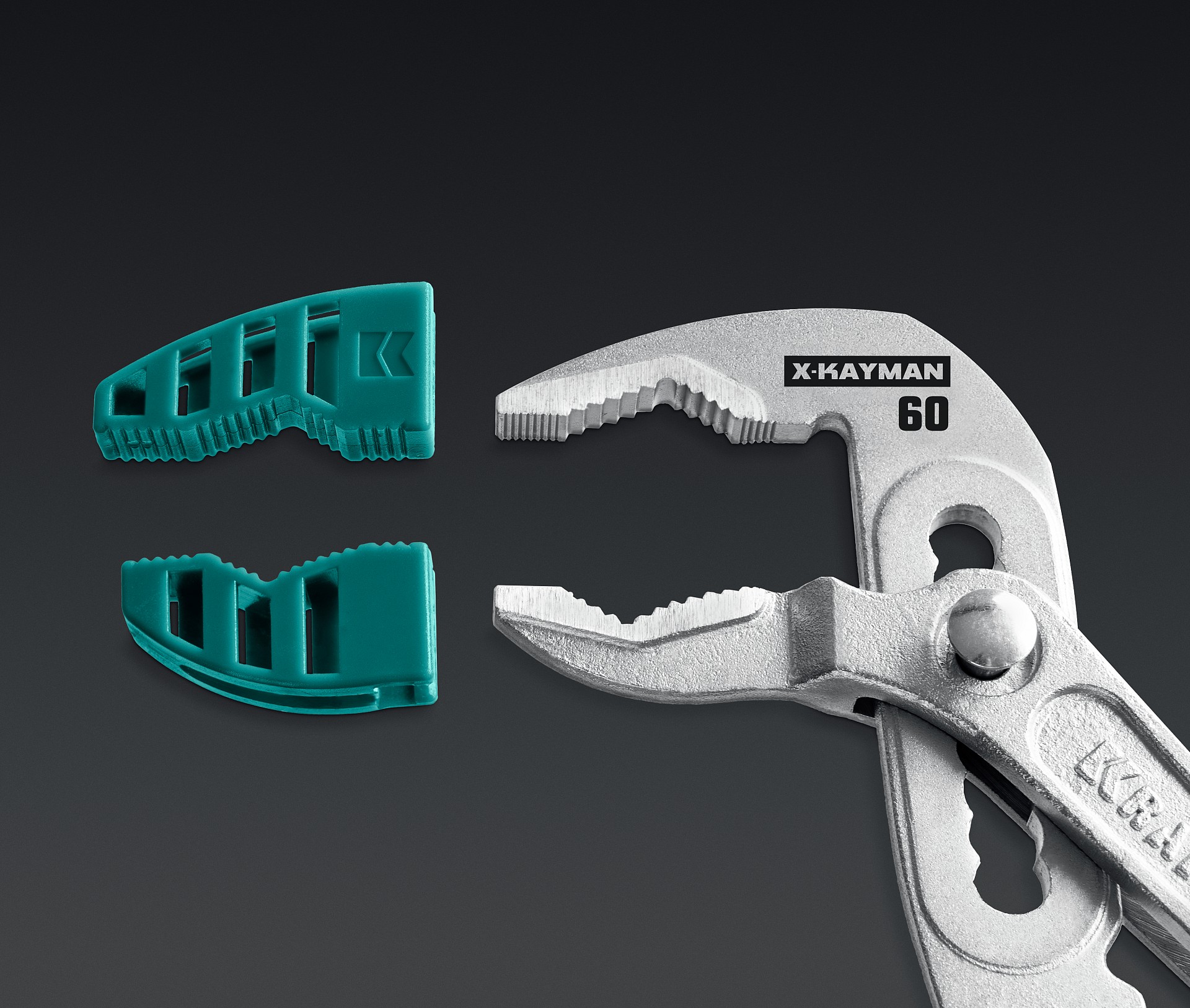 KRAFTOOL KAYMAN-X 250 мм, Переставные клещи (22354)