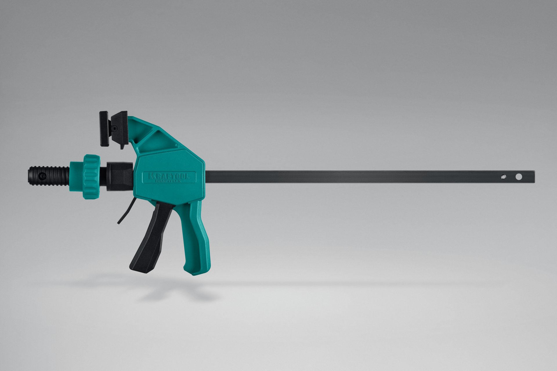 KRAFTOOL KRAFTFLEX GDH-300/60 в отверстия 20 мм, вертикальная быстрозажимная струбцина пистолетного типа (32801)