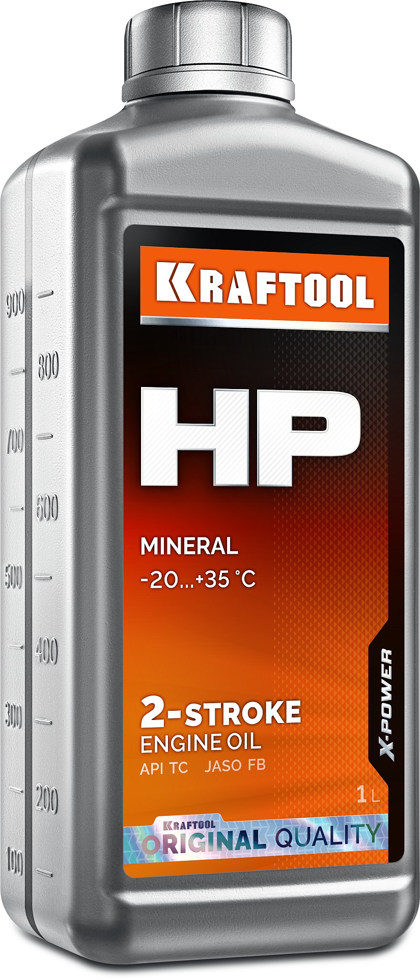 KRAFTOOL HP, 1 л, минеральное масло для 2-тактных двигателей (41502-1)