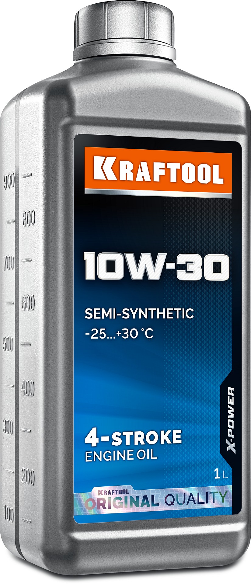 KRAFTOOL 10W-30, 1 л, полусинтетическое масло для 4-тактных двигателей (41513-1)