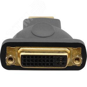 Переходник DVI-I F на HDMI M, черный