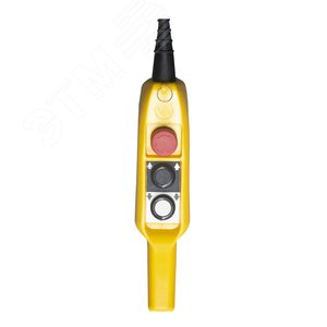 Пульт управления краном TY-3A (2 кнопки, 1 скорость, авар.стоп + ключ)