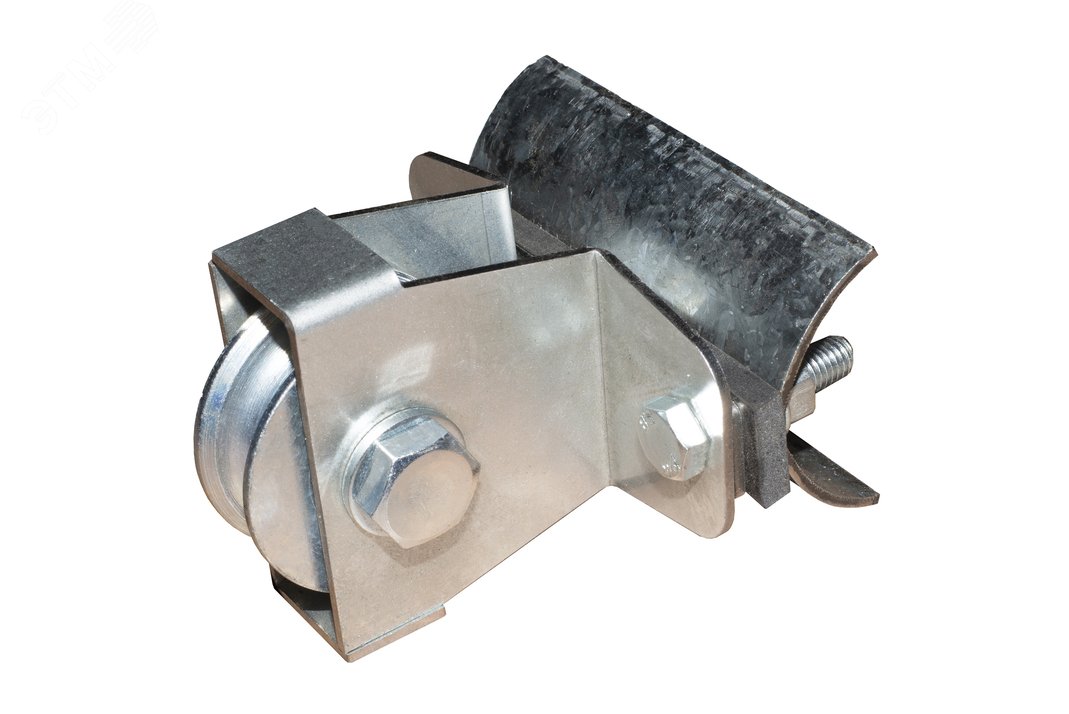 Тележка под трос ТТК-1-12 (1 ролик с подшипником, трос до 12 мм)