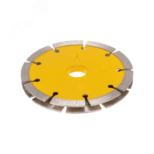 Диск алмазный двойной, сегментный, 125х22,2 мм, сухая резка