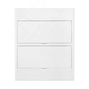 Бокс пластиковый ЩРВ-П-24 IP41 белый (белая дв.) KRANZ