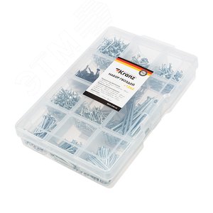 Набор гвоздей (1260 шт) KRANZ