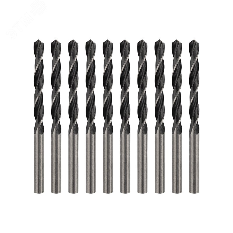 Сверло по металлу 4.0х75х43 мм HSS (упак - 10 шт.) DIN 338