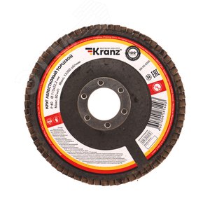 Круг лепестковый торцевой, P40, 115х22,2мм