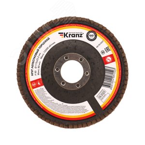 Круг лепестковый торцевой, P80, 115х22,2мм