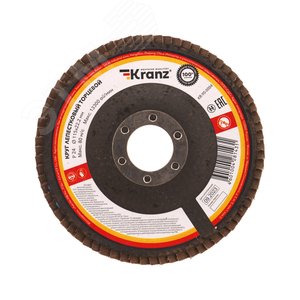 Круг лепестковый торцевой, P24, 115х22,2мм